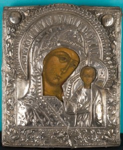 HVB4401 RUSSIAN ICON - THE MOTHER OF GOD OF KAZAN