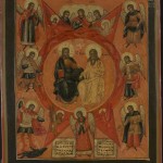 003 Russian icon - the New Testament Trinity