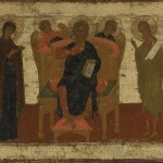 021 Russian icon depicting an extended Deesis