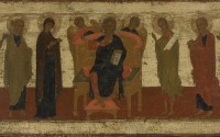021 Russian icon depicting an extended Deesis