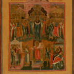 9332 Russian Icon - Pokrov of the Mother of God