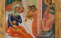 HVB4409 Russian icon - Birth of the Virgin