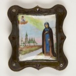 MG 5346_RUSSIAN ENAMELLED PILGRIMS ICON