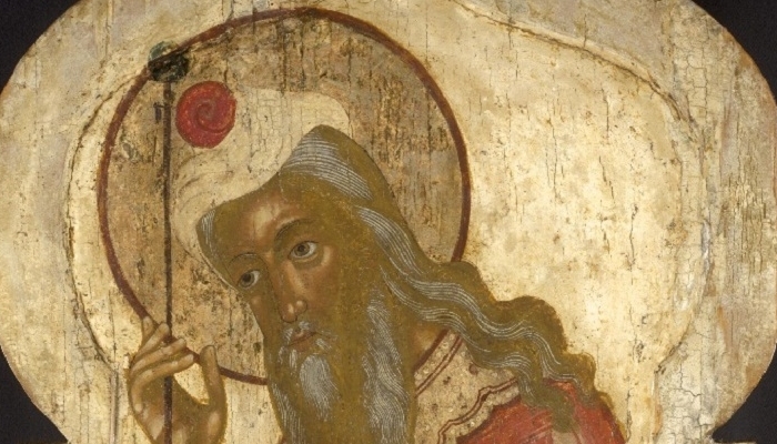 Russian icon from an iconostasis depicting the prophet Aaron_second ...
