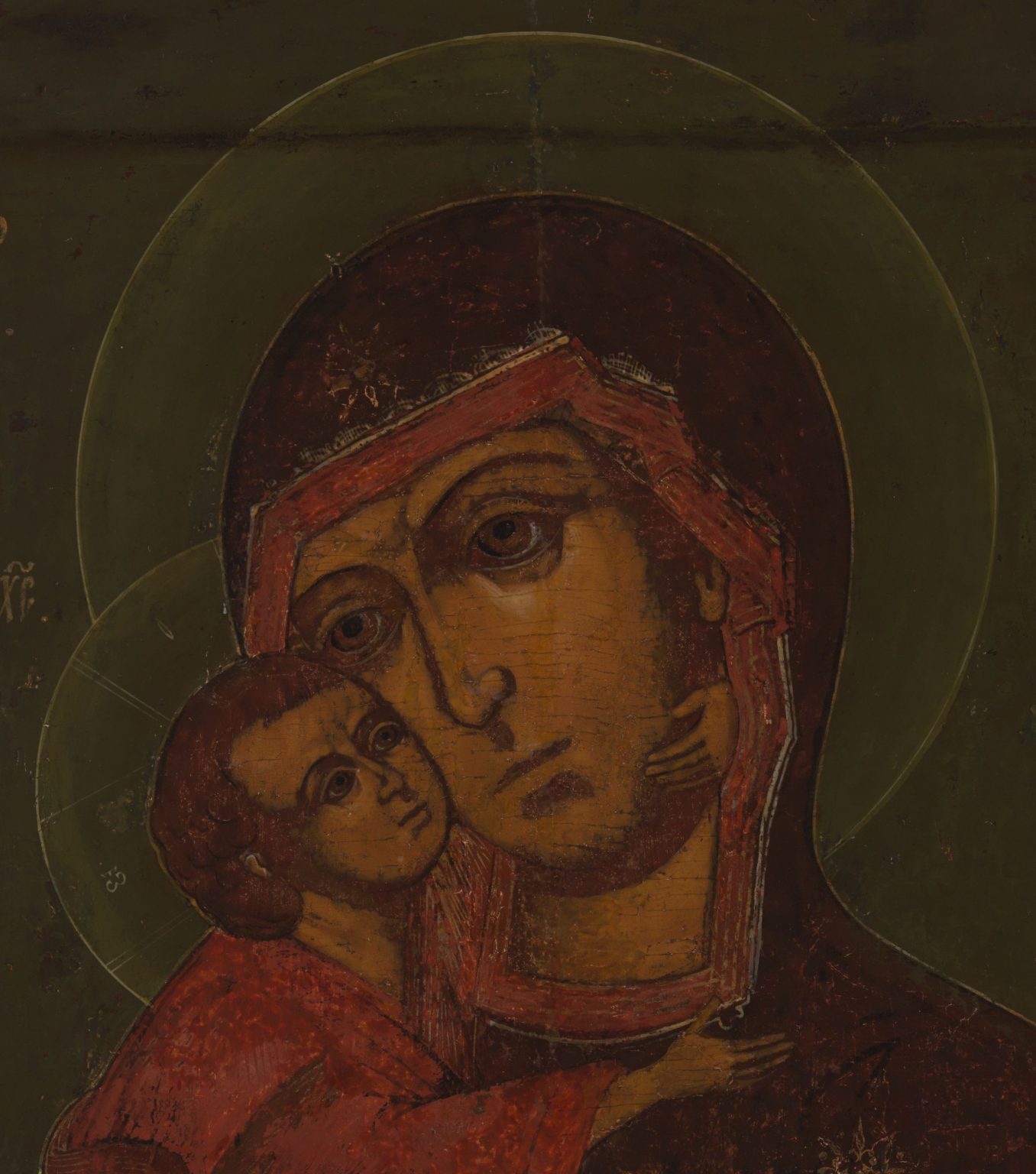The Mother of God Eleousa of Feodorovsk, 17th century | Russian Icons ...